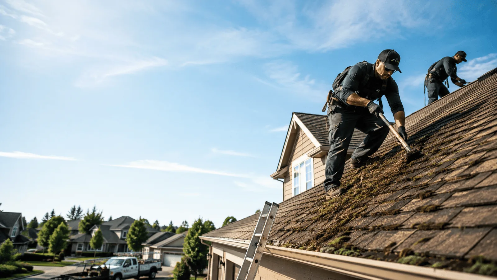 Roof Moss Removal in Cisco, IL near me
